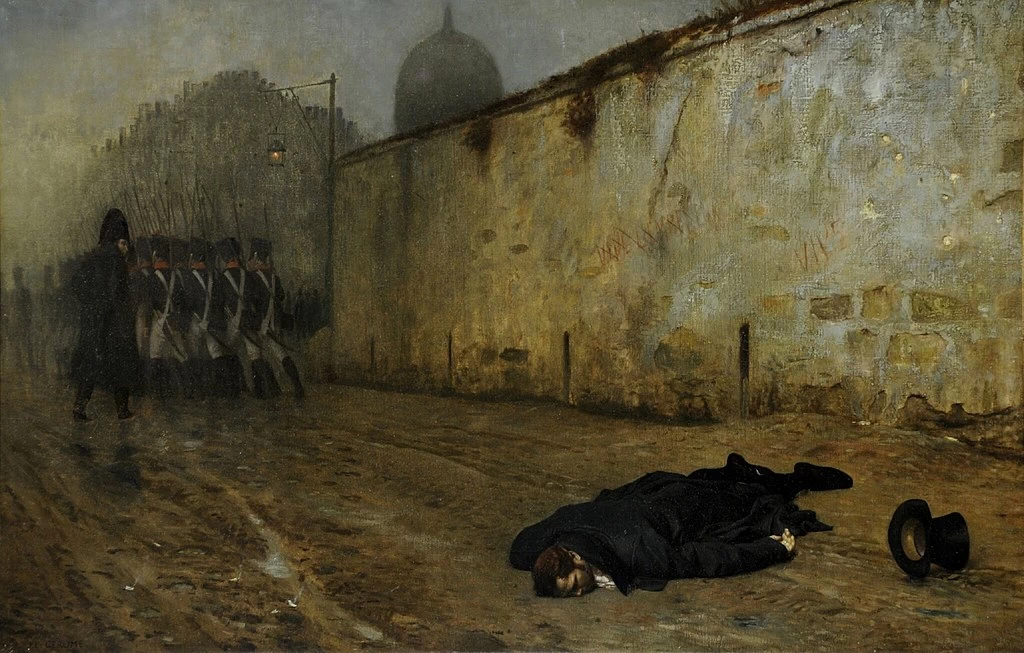 Esecuzione del maresciallo Ney - Sheffield Galleries and Museums Trust 1868